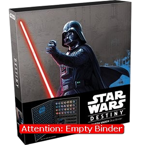 Empty Darth Vader Dice Binder - Star Wars Destiny Products