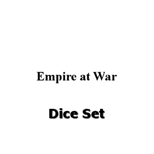 Empire at War: Dice Set - Empire at War