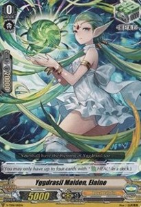 Yggdrasil Maiden, Elaine [V Format] - Trial Deck: Aichi Sendou