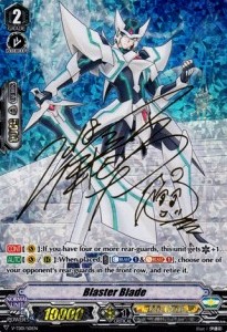 Blaster Blade [V Format] (V.4 - Special Parallel) - Trial Deck: Aichi Sendou