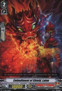 Embodiment of Shield, Lahm [V Format] - Trial Deck: Toshiki Kai