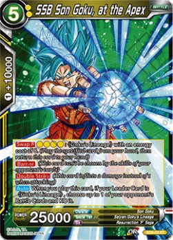 SSB Son Goku, at the Apex - Starter Deck: The Crimson Saiyan