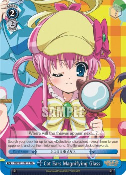 Cat-ear Magnifying Glass - Milky Holmes Demo Deck