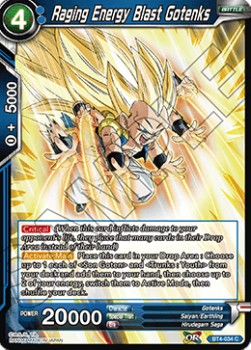 Raging Energy Blast Gotenks - Colossal Warfare