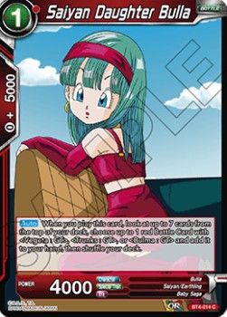 Saiyan Daughter Bulla - Colossal Warfare
