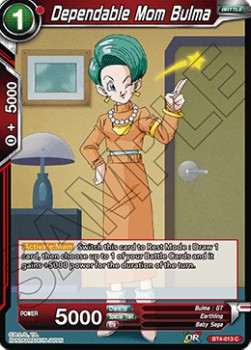 Dependable Mom Bulma - Colossal Warfare