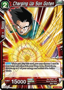 Charging Up Son Goten - Colossal Warfare
