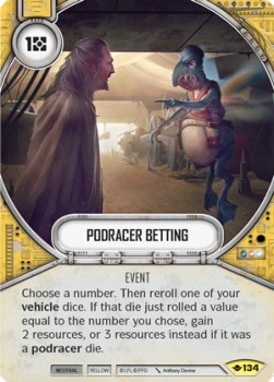Podracer Betting - Way of the Force