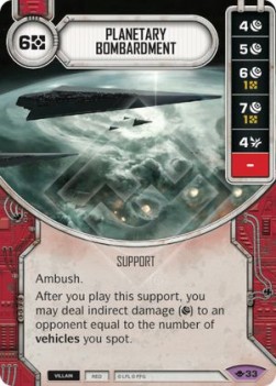 Planetary Bombardment - Way of the Force
