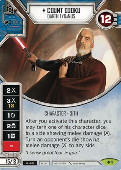 Count Dooku - Darth Tyranus - Way of the Force
