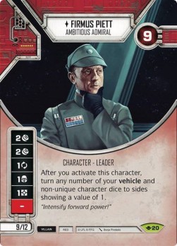 Firmus Piett - Ambitious Admiral - Way of the Force