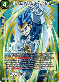 At All Costs Vegeta - Colossal Warfare