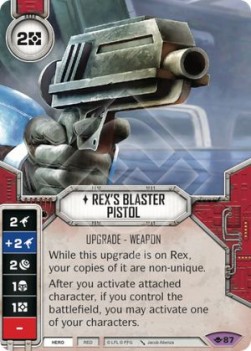 Rex's Blaster Pistol - Way of the Force