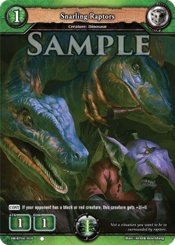 Snarling Raptors - Surge of Titans