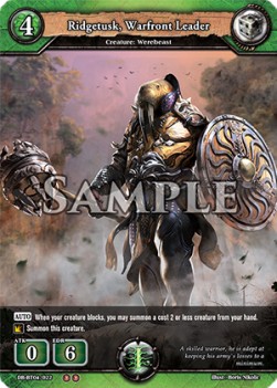 Ridgetusk, Warfront Leader - Surge of Titans
