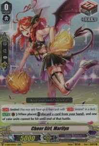 Cheer Girl, Marilyn [V Format] - The Destructive Roar