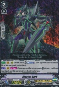 Blaster Dark [V Format] (V.1 - Triple Rare) - Trial Deck: Ren Suzugamori