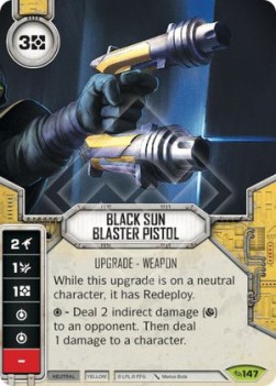Black Sun Blaster Pistol - Across the Galaxy