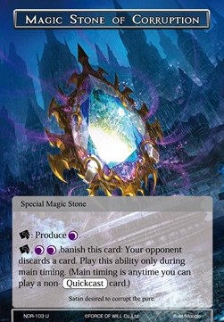 Magic Stone of Corruption - New Dawn Rises