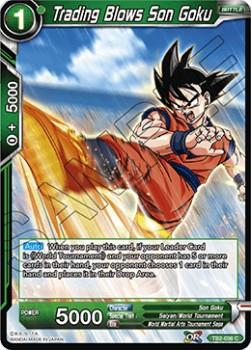 Trading Blows Son Goku - World Martial Arts Tournament