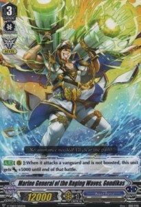 Marine General of Raging Waves, Gondikas [V Format] - Trial Deck: Leon Soryu