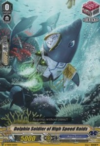 Dolphin Soldier of High Speed Raids [V Format] (V.1 - Common) - Trial Deck: Leon Soryu