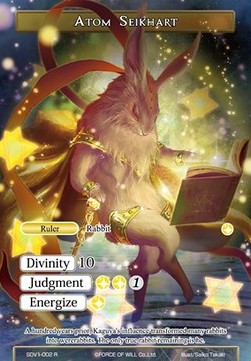 Atom Seikhart // Atom Seikhart, the Shimmering Rabbit - Starter Deck: New Valhalla (Light)
