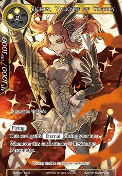 Sigrun, Valkyrie of Victory - Starter Deck: New Valhalla (Light)