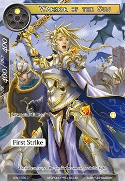 Warrior of the Sun - Starter Deck: New Valhalla (Light)