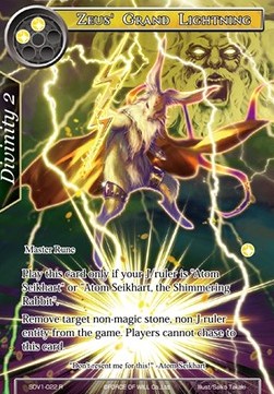 Zeus' Grand Lightning - Starter Deck: New Valhalla (Light)