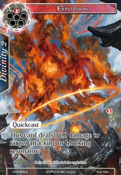 Explosion - Starter Deck: New Valhalla (Fire)