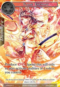 Flame Enchant - Starter Deck: New Valhalla (Fire)