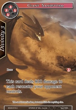 Giant Sandstorm - Starter Deck: New Valhalla (Fire)