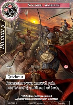 Soldier Ambush - Starter Deck: New Valhalla (Fire)
