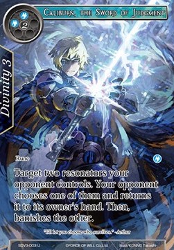 Caliburn, the Sword of Judgment - Starter Deck: New Valhalla (Water)