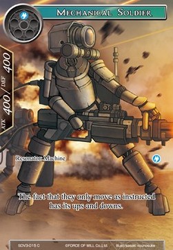 Mechanical Soldier - Starter Deck: New Valhalla (Water)