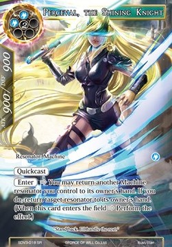 Perceval, the Shining Knight - Starter Deck: New Valhalla (Water)