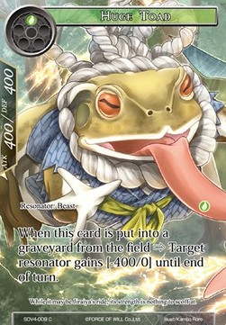 Huge Toad - Starter Deck: New Valhalla (Wind)
