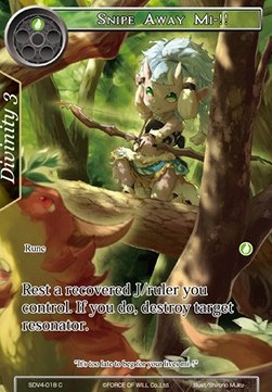 Snipe Away Mi-!! - Starter Deck: New Valhalla (Wind)