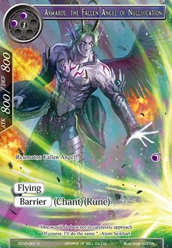Armaros, the Fallen Angel of Nullification - Starter Deck: New Valhalla (Darkness)
