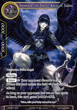 Shemhaza, the Fallen Angel of Sadism - Starter Deck: New Valhalla (Darkness)
