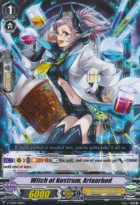 Witch of Nostrum, Arianrhod [V Format] - Trial Deck: Ren Suzugamori