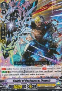 Knight of Resistance, Limwris [V Format] - Trial Deck: Ren Suzugamori