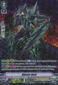 Blaster Dark [V Format] (V.4 - Special Parallel) - Trial Deck: Ren Suzugamori