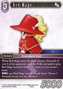 Red Mage (7-085) - Opus VII