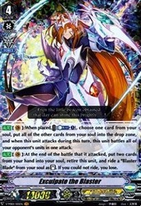Exculpate the Blaster [V Format] (V.1 - Vanguard Rare) - PSYqualia Strife