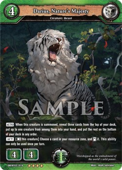 Darius, Nature's Majesty - Reckoning of Vashr