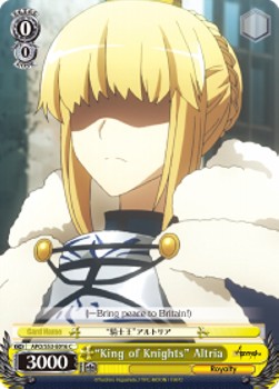 "King of Knights" Altria - Fate/Apocrypha