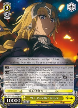 "La Pucelle" Ruler (V.2 - Super Rare) - Fate/Apocrypha