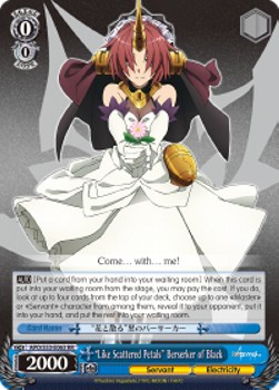 "Like Scattered Petals" Berserker of Black (V.1 - Double Rare) - Fate/Apocrypha